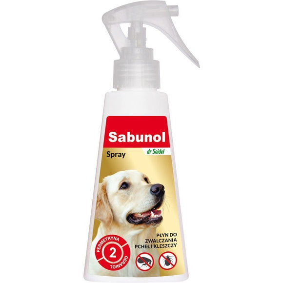 Dr Seidel Sabunol Anti-Flea and Tick Spray 100ml – Fast-Acting Protective Formula