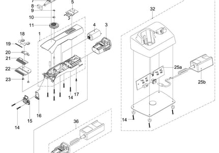 Andis Pulse ZR Replacement Electronics – Precision Engineered Internal Components Set