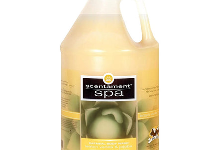 Best Shot Spa Oatmeal Body Wash – Concentrated Vanilla Lemon Formula, Gentle on Dry Sensitive Skin, 3.8L