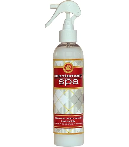 Best Shot Scentament Spa Hot Toddy Spray 236ml – Antistatic Scented Conditioning Mist, Rum Cinnamon Vanilla
