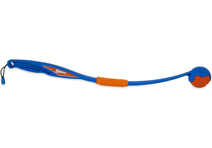 Chuckit! Fetch & Fold Ball Launcher – Foldable Design with Ball Included, Lightweight and Portable