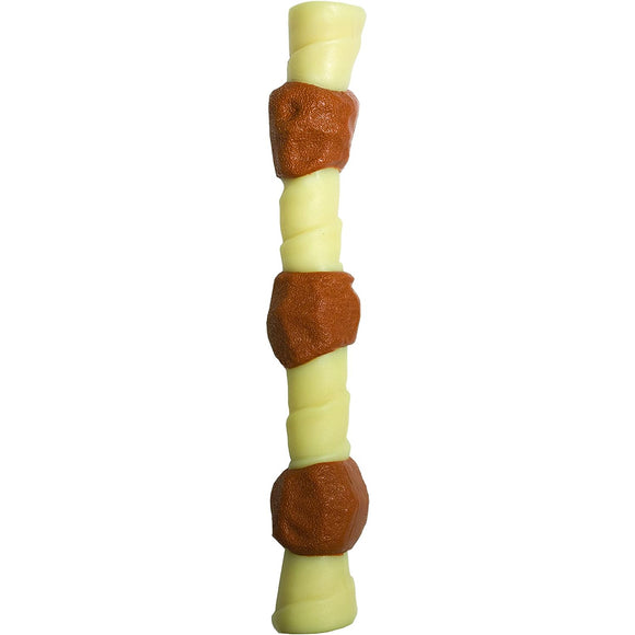 Nylabone Extreme Chicken Jerky Shish Kebab – XL Dried Chew, Long-Lasting Chicken Flavor