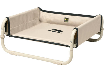 Maelson Soft Bed Tan – Solid Framed Dog Bed, Beige, Large Size 86cm, Supportive Comfort