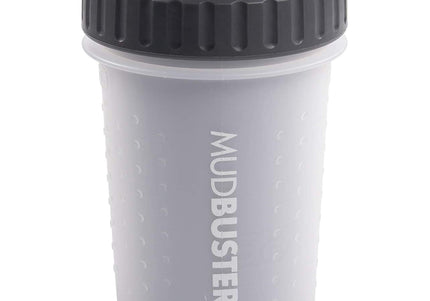 Dexas Lidded Mudbuster Medium – Closeable Silicone Paw Cleaner, Blue, Easy-Clean Design
