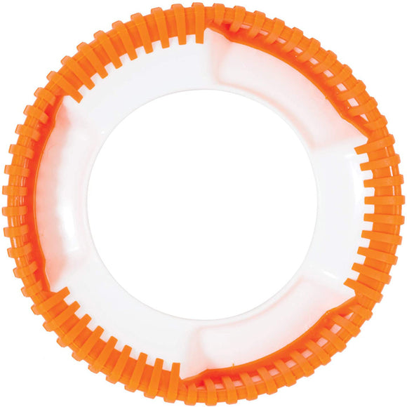Chuckit! Rugged Fetchwheel 20cm – Durable Floating Ring Toy, Blue, Long-Lasting Design