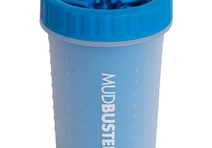 Dexas Mudbuster Paw Cleaner Medium – Silicone Cleaning Cup, Fuchsia, Easy-Use Design