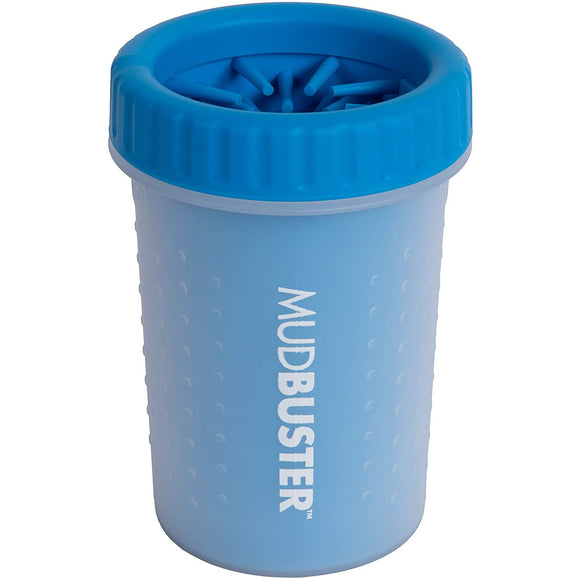 Dexas Mudbuster Paw Cleaner Medium – Silicone Cleaning Cup, Fuchsia, Easy-Use Design