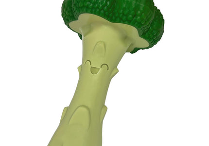 Nylabone Power Chew Broccoli – Hard Chew Toy, Cheese and Bacon Scented, Durable Design