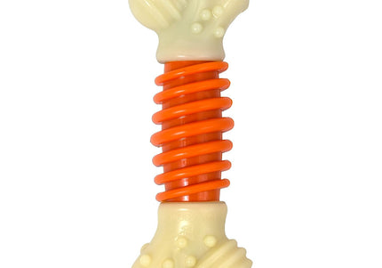 Nylabone Pro Action Bone Chew – Multi-Hardness Bacon Flavor, Small Size, Durable Design