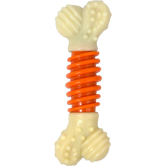 Nylabone Pro Action Bone Chew – Multi-Hardness Bacon Flavor, Small Size, Durable Design