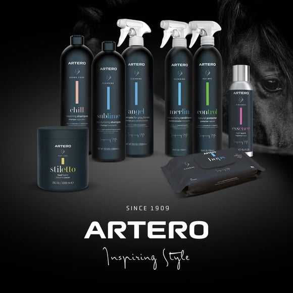Artero Sublime Moisturising Shampoo 1L – Hydrating Formula Enhances Coat Shine and Easy Combing