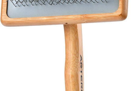 Artero Nature Dematting Slicker Brush – Large Thick-Pin Design, Ideal for Poodle Coats