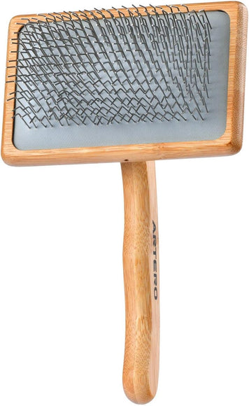 Artero Nature Dematting Slicker Brush – Large Thick-Pin Design, Ideal for Poodle Coats