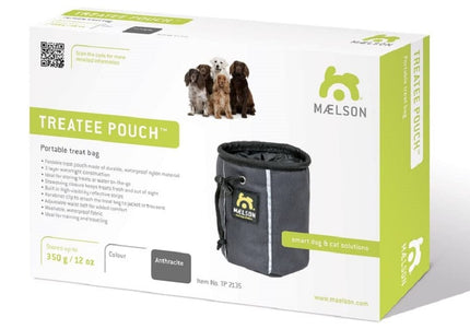 Maelson Treatee Pouch – High-Quality Treat Bag, Durable Anthracite Design