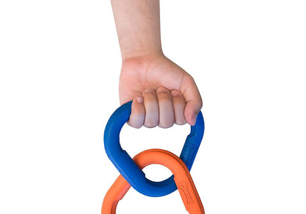 Chuckit! Ultra Links Rubber Tug Toy – Durable Interlocking Chew-Resistant Design