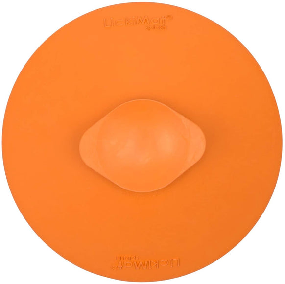 LickiMat Splash Licking Mat – Purple Silicone with Suction Cup, Calming and Entertaining