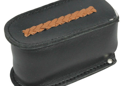 Chris Christensen Oblong Brush Cover 27mm – Leather Protective Case, Durable Design