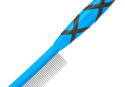 Groom Professional Tooth Comb – Densely Spaced Teeth, 22cm Plastic Handle, Precise Grooming