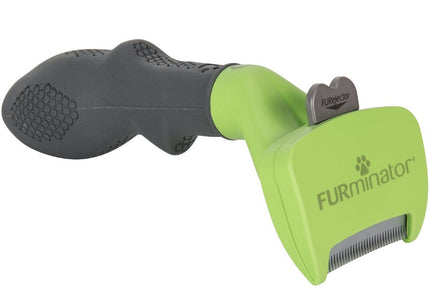 FURminator Long Hair Deshedding Tool S – Stainless Edge, Ergonomic Handle, Small Size