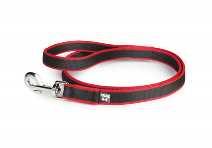 Julius-K9 Premium Jogging Leash 1.3m – Stretchy Red Lead with Shock Absorption