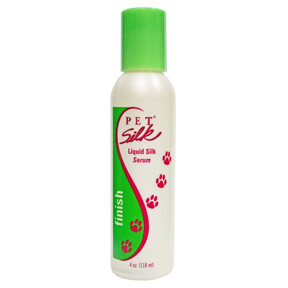 Pet Silk Liquid Silk Serum – Nourishing Silk-Infused Formula, Restores Shine to Dry Coat, 118ml