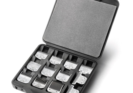 Andis Blade Storage Case – Secure Suitcase Organizer for 12 Grooming Clipper Blades