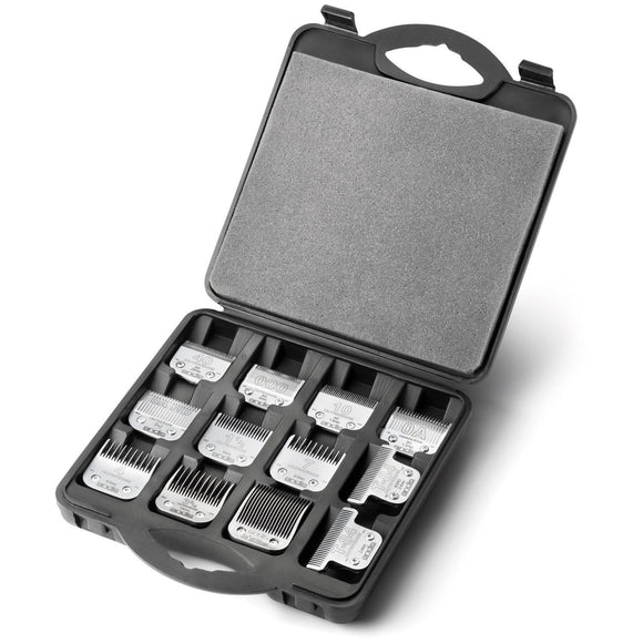 Andis Blade Storage Case – Secure Suitcase Organizer for 12 Grooming Clipper Blades