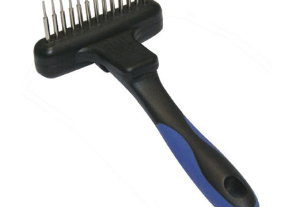 Show Tech Cross-Comb – 13 Rotating Teeth, Ergonomic Grooming Tool for Tangle Removal