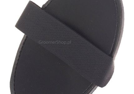 Miranda Terrier Pad Palm Oval Brush – Metal Pins, Ergonomic Design for Coarse Coats