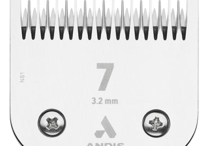 Andis UltraEdge No. 7 Thinning Blade – 3.2mm Precision Steel, Durable Edge