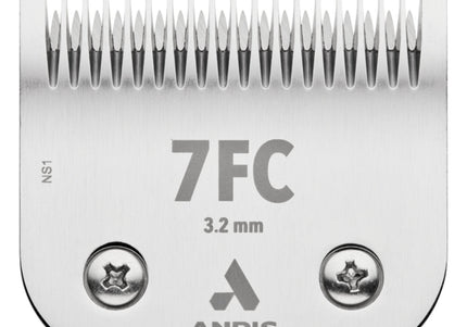 Andis UltraEdge No. 7FC Clipper Blade – 3.2mm Stainless Steel, Durable Precision Cut