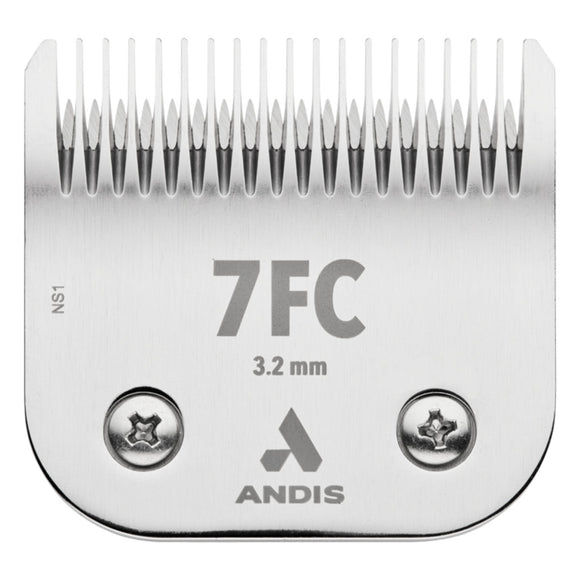 Andis UltraEdge No. 7FC Clipper Blade – 3.2mm Stainless Steel, Durable Precision Cut