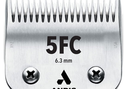 Andis UltraEdge No. 5FC Clipper Blade – 6.3mm Stainless Steel, Durable Precision Cutting
