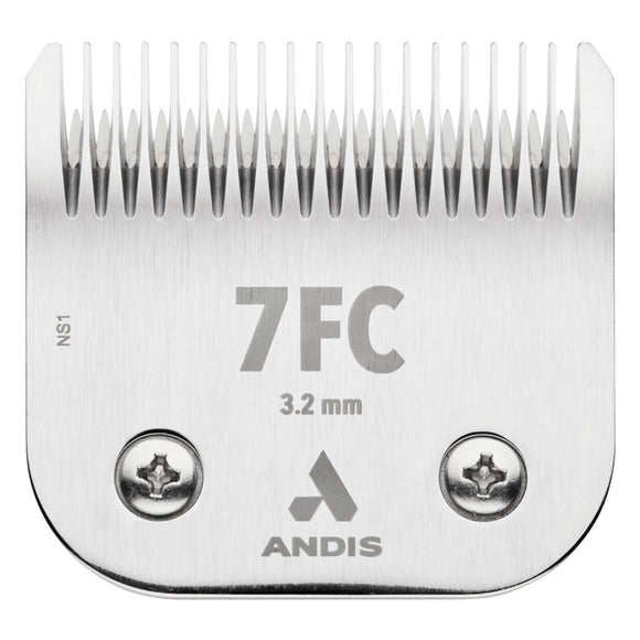 Andis CeramicEdge No. 7FC Clipper Blade – 3.2mm, Durable Ceramic Cutting Edge