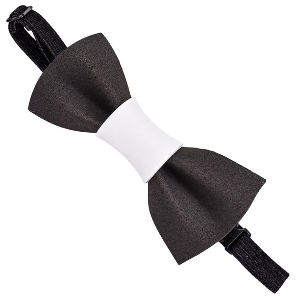 Record Medium Collar Bow – Elegant Adjustable Bow Tie, 8x4cm, Light Blue