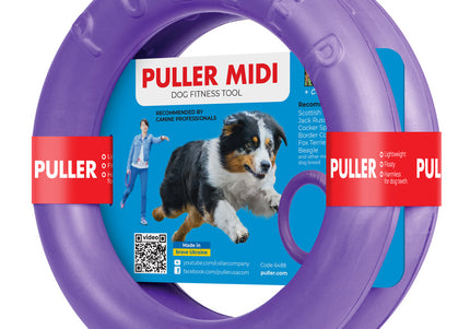 Puller Midi Training Rings 20cm – Durable Interactive Exercise Toy, 2 Piece Set