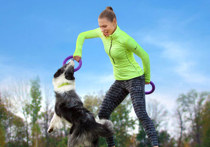 Puller Midi Training Rings 20cm – Durable Interactive Exercise Toy, 2 Piece Set