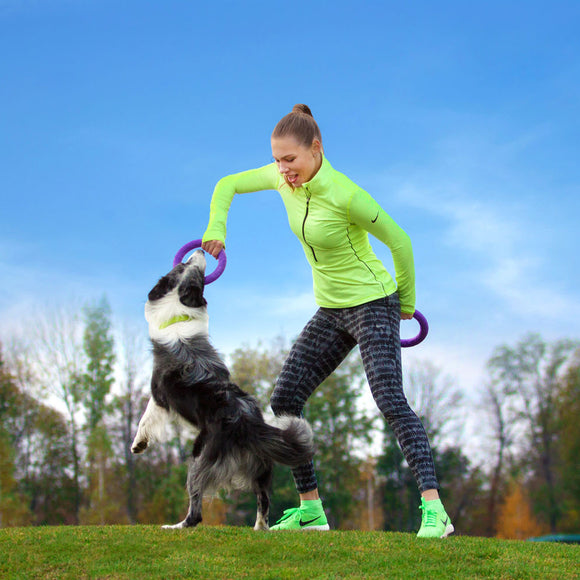 Puller Midi Training Rings 20cm – Durable Interactive Exercise Toy, 2 Piece Set