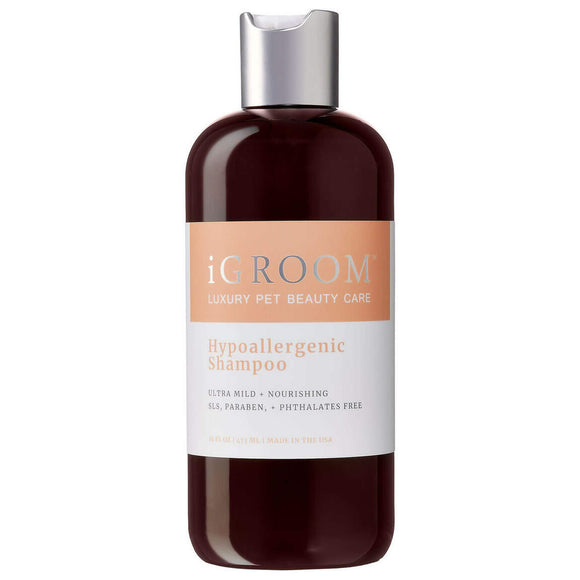 iGroom Hypoallergenic Shampoo Concentrate 1:16 – Gentle Formula, 473ml Bottle