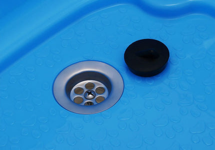 GroomStar Small Animal Bath Tub – Blue Lightweight Basin, Ideal for Compact Spaces