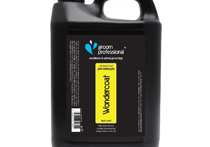 Groom Professional Wondercoat Detangling and Conditioning Spray 4L – Nourishing Coat Care Formula