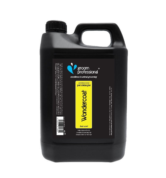 Groom Professional Wondercoat Detangling and Conditioning Spray 4L – Nourishing Coat Care Formula