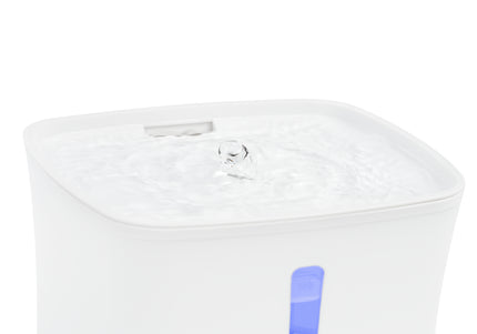 PetSafe Viva Pet Fountain – Large Capacity, Illuminated Water Level Indicator, Modern Design