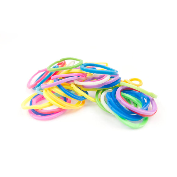 Shernbao Colorful Latex Grooming Bands – Durable, Flexible Pack of 500