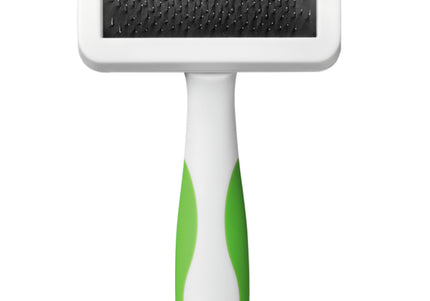 Andis Medium Firm Slicker Brush – Small Size, Medium Hardness, Gentle Detangling Tool