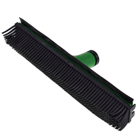 V7 Rubber Grooming Broom – Telescopic Pole, Innovative Red Design, Efficient Hair Removal