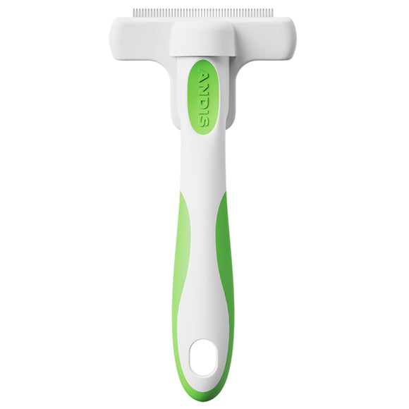 Andis Fine Tooth Deshedding Rake – Densely Spaced Hook Trimmer for Efficient Coat Removal