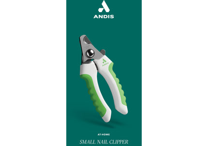 Andis Small Nail Clipper – Precision Stainless Steel Blades, Ergonomic Grip, Compact Size