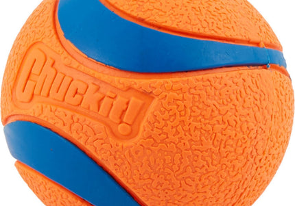 Chuckit! Ultra Ball Medium 6.4cm – Durable Bouncy Rubber Toy, Squeaker-Free Design