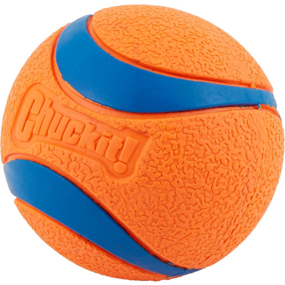 Chuckit! Ultra Ball Medium 6.4cm – Durable Bouncy Rubber Toy, Squeaker-Free Design